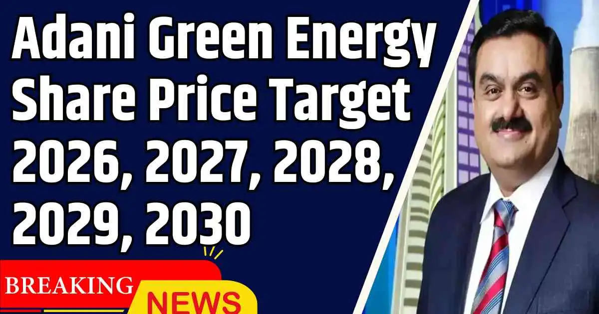 Adani Green Energy Share Price Target 2026, 2027, 2028, 2029, 2030