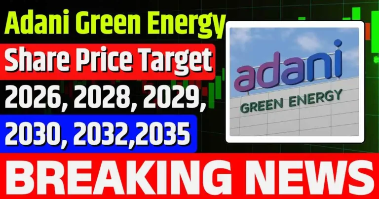 Adani Green Energy Share Price Target 2026, 2028, 2030, 2032, 2034, 2035…