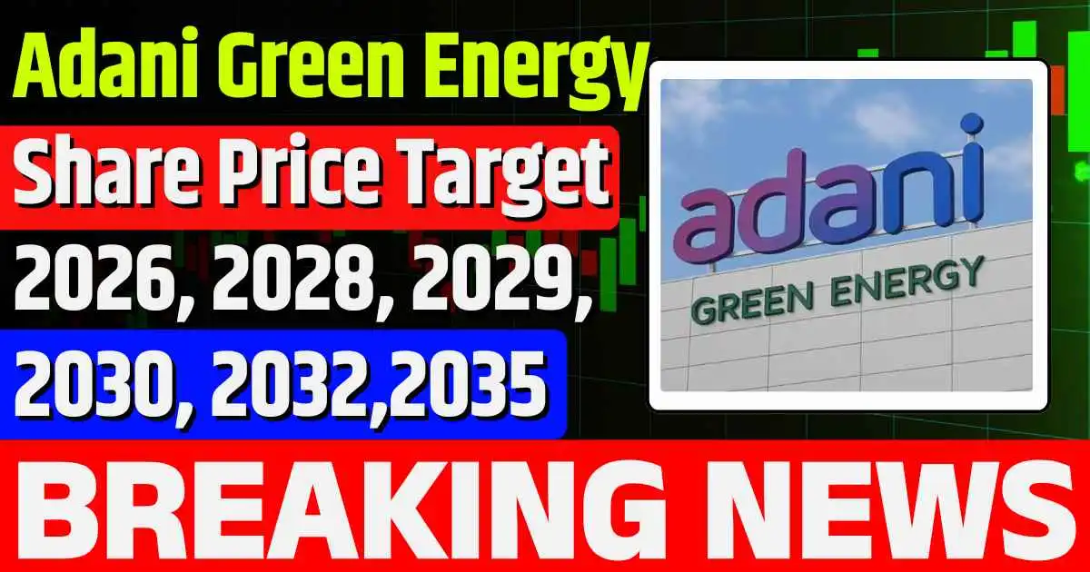 Adani Green Energy Share Price Target 2026, 2028, 2030, 2032, 2034, 2035…