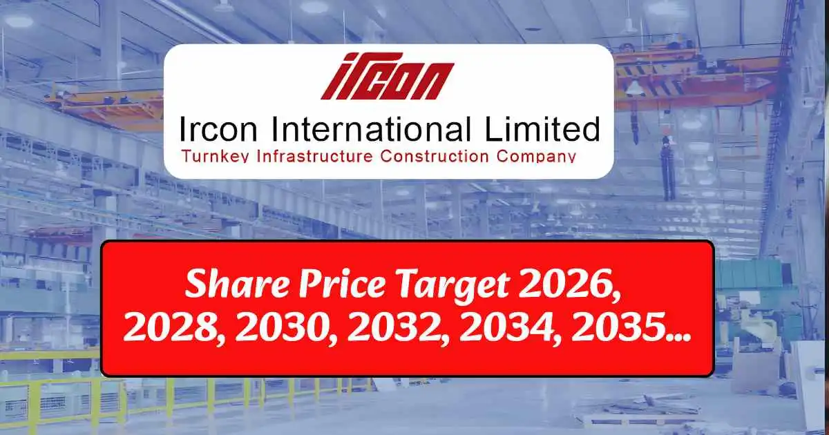 Ircon International Share Price Target 2026, 2028, 2030, 2032, 2034, 2035…